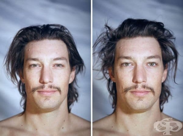 Фотограф показва как изглеждат хората, когато позират с дрехи и без тях