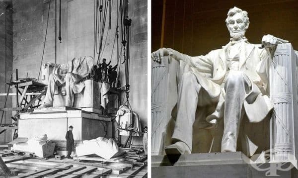 Мемориал на Линкълн, Вашингтон, САЩ. Строителство: 1914-1922 г