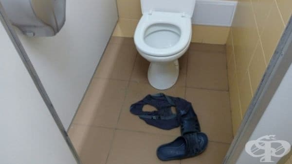 Интерсно! Защо са си оставили бельото и джапанките?