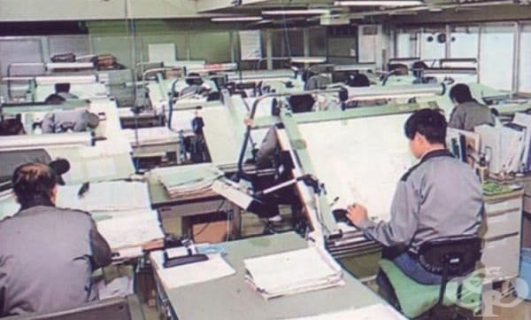 15 невероятни ретро снимки показват как са работили хората преди AutoCAD