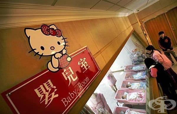 В Тайван откриха първото родилно отделение в света в стил Hello Kitty