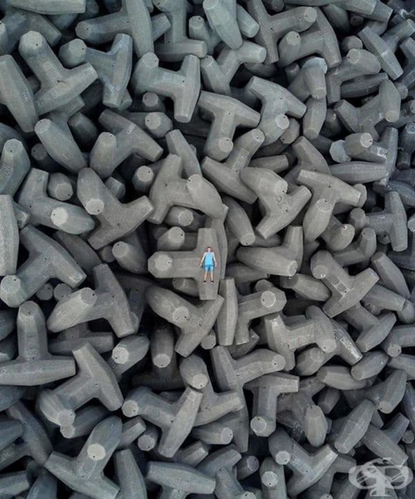 Cluster Of Tetrapods, Хонг Конг.