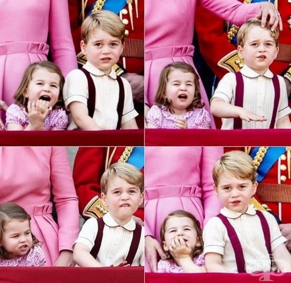 Децата им са толкова сладки.