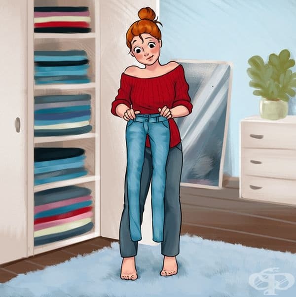 Любими дънки. "Когато отслабна!"