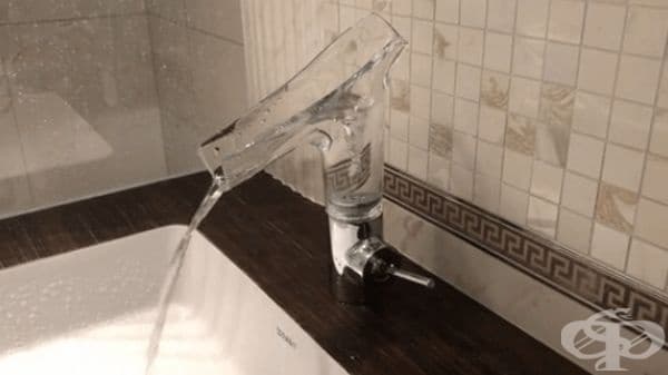 Прозрачен смесител.