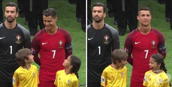 Само не преигравай. Сега! Той не гледа!