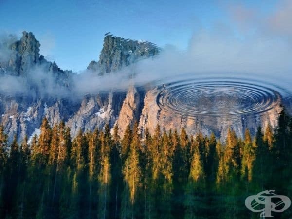 Езерото Кереза, Италия. (Снимка на Антонио Чиюенти)