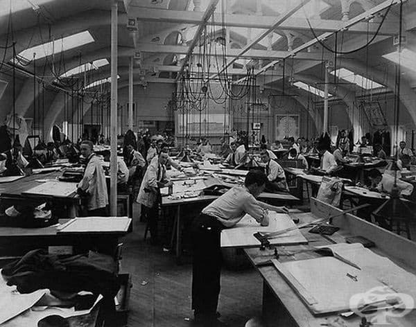 15 невероятни ретро снимки показват как са работили хората преди AutoCAD