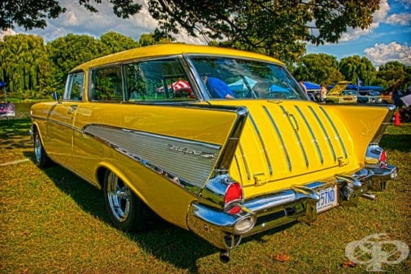 1957 Chevrolet Bel Air Nomad.