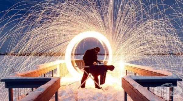 Участник в конкурс за екстремно гладене.