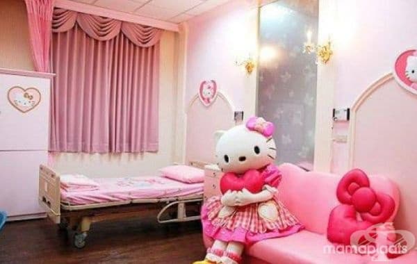 В Тайван откриха първото родилно отделение в света в стил Hello Kitty