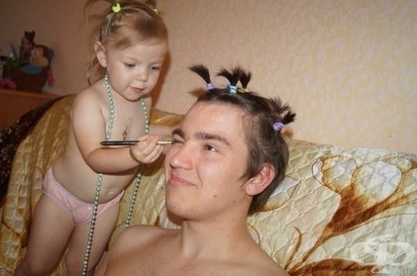 14 бащи, разкрасени от своите дъщери