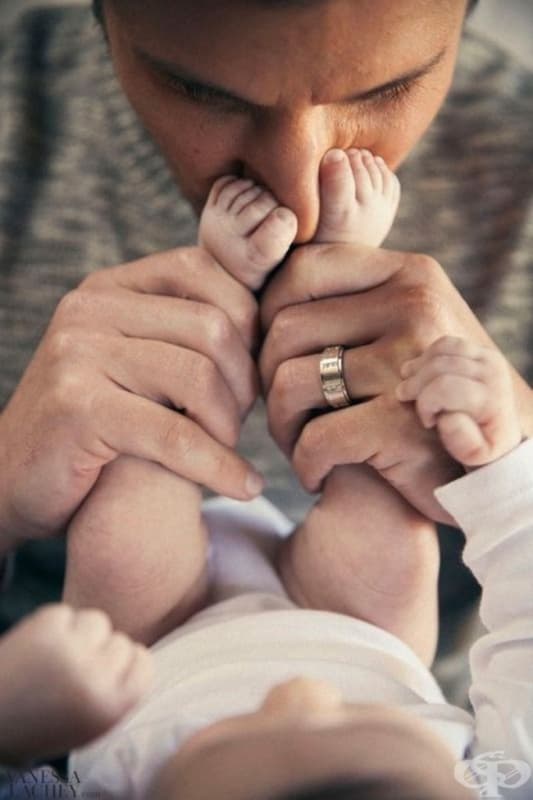 20 снимки на щастливи бащи и техните бебета