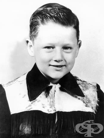 6-годишният Бил Клинтън, 1952.