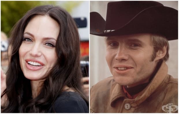 Анджелина Джоли и Джон Войт