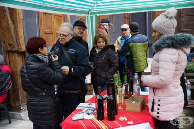 Дегустация на вина.
