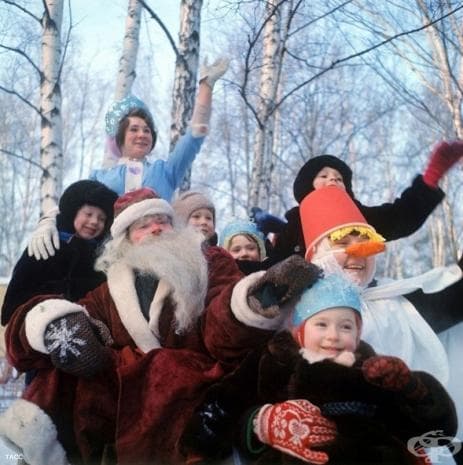 Да си спомним за дядо Мраз в снимки от СССР