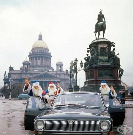 Да си спомним за дядо Мраз в снимки от СССР