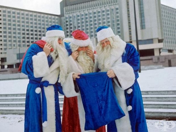 Да си спомним за дядо Мраз в снимки от СССР