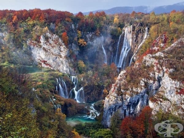 Есенен водопад, Хърватия.