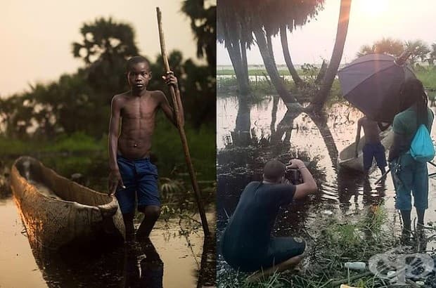 26 фотографии, разкриващи фона зад професионалните кадри