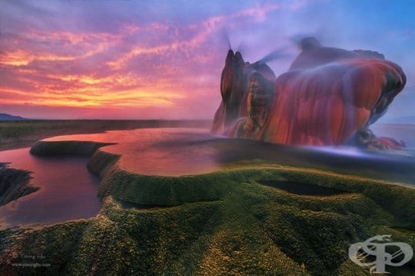 Гайзерът Флай, САЩ.