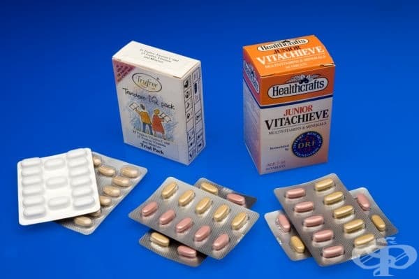 Така е изглеждала опаковката на мултивитемините "Junior Vitachieve".