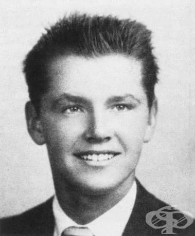 18-годишният Джак Никълсън, 1955.