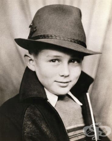 7-годишният Джеймс Дийн, 1938.