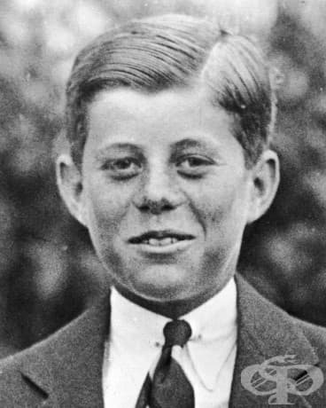 10-годишният Джон Ф. Кенеди, 1927.