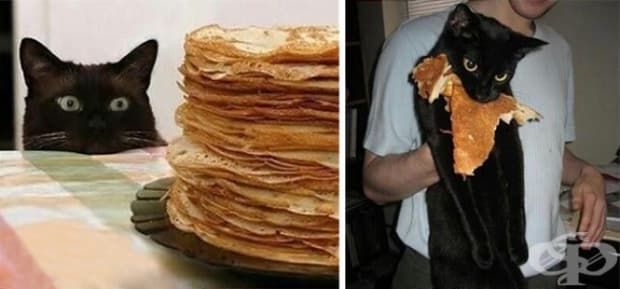 Тази палачинка си е моята!