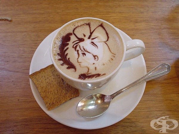 Вдъхновение в чаша кафе