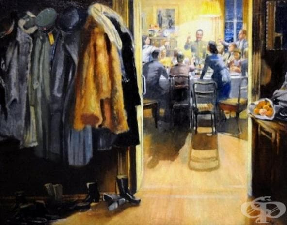 Юрий Пименов, "Нова година", 1949