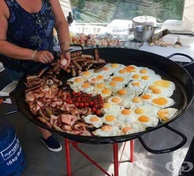 Когато кажете на баба да ви подготви нещо малко.