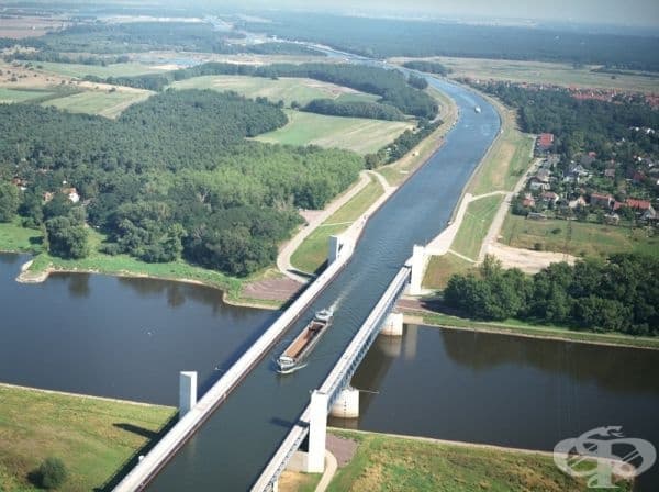 Водният мост "Магдебург", Германия.