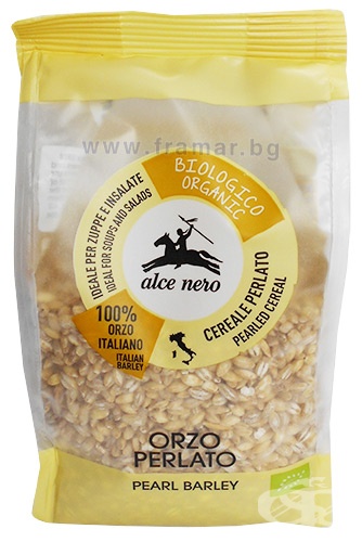 Alce Nero Organic Pearl Barley 400g