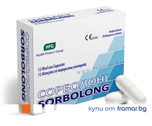 СОРБОЛОНГ капсули * 12 (SORBOLONG capsules * 12), цена и информация
