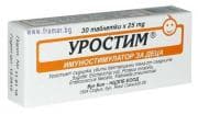 УРОСТИМ табл. 25 мг. * 30 за деца