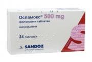ОСПАМОКС филмирани таблетки 500 мг. * 24