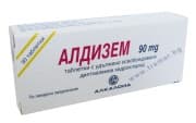 АЛДИЗЕМ таблетки 90 мг. * 30