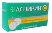 АСПИРИН + ВИТАМИН Ц ефф. табл. * 10 BAYER