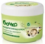 БОЧКО БЕБЕШКИ ХИДРАТИРАЩ КРЕМ С ПШЕНИЧЕН ЗАРОДИШ И МАСЛИНА С ПОДХРАНВАЩО ДЕЙСТВИЕ 240 мл.