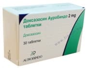 ДОКСАЗОЗИН табл. 2 мг. * 30 АУРОБИНДО ФАРМА