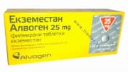 ЕКЗЕМЕСТАН таблетки 25 мг. * 30 АЛВОГЕН