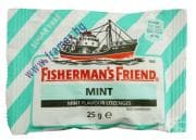БОНБОНИ FISHERMAN'S FRIEND мента без захар 25 гр.
