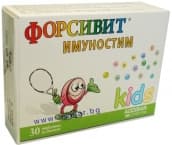 ФОРСИВИТ ИМУНОСТИМ КИДС дъвчащи таблетки * 30