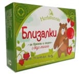 ХЕРБИТУСИН БЛИЗАЛКИ ЗА БРОНХИ И ГЪРЛО С ВКУС НА МАЛИНА * 4 бр.