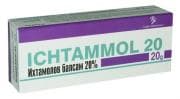 ИХТАМОЛ балсам 20% 20 гр. туба
