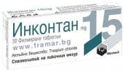 ИНКОНТАН таблетки 15 мг * 30 МОНТАВИТ