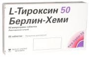 L - ТИРОКСИН табл. 0.050 мг. * 50